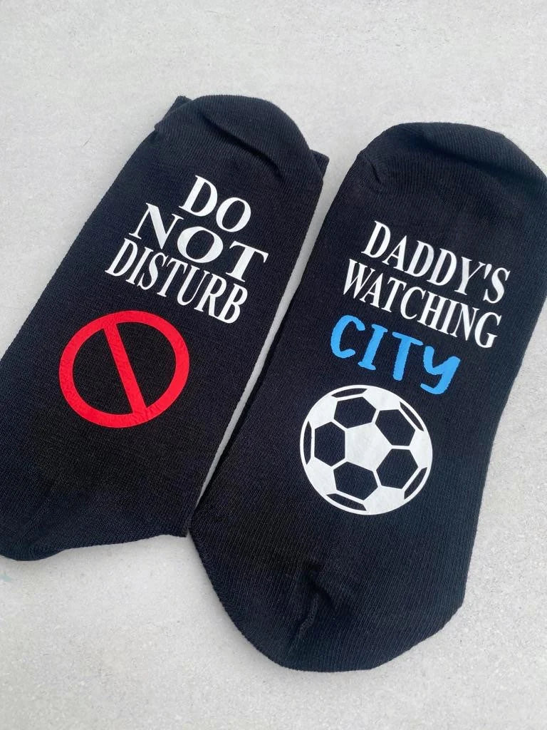 Novelty Personalised Football Socks