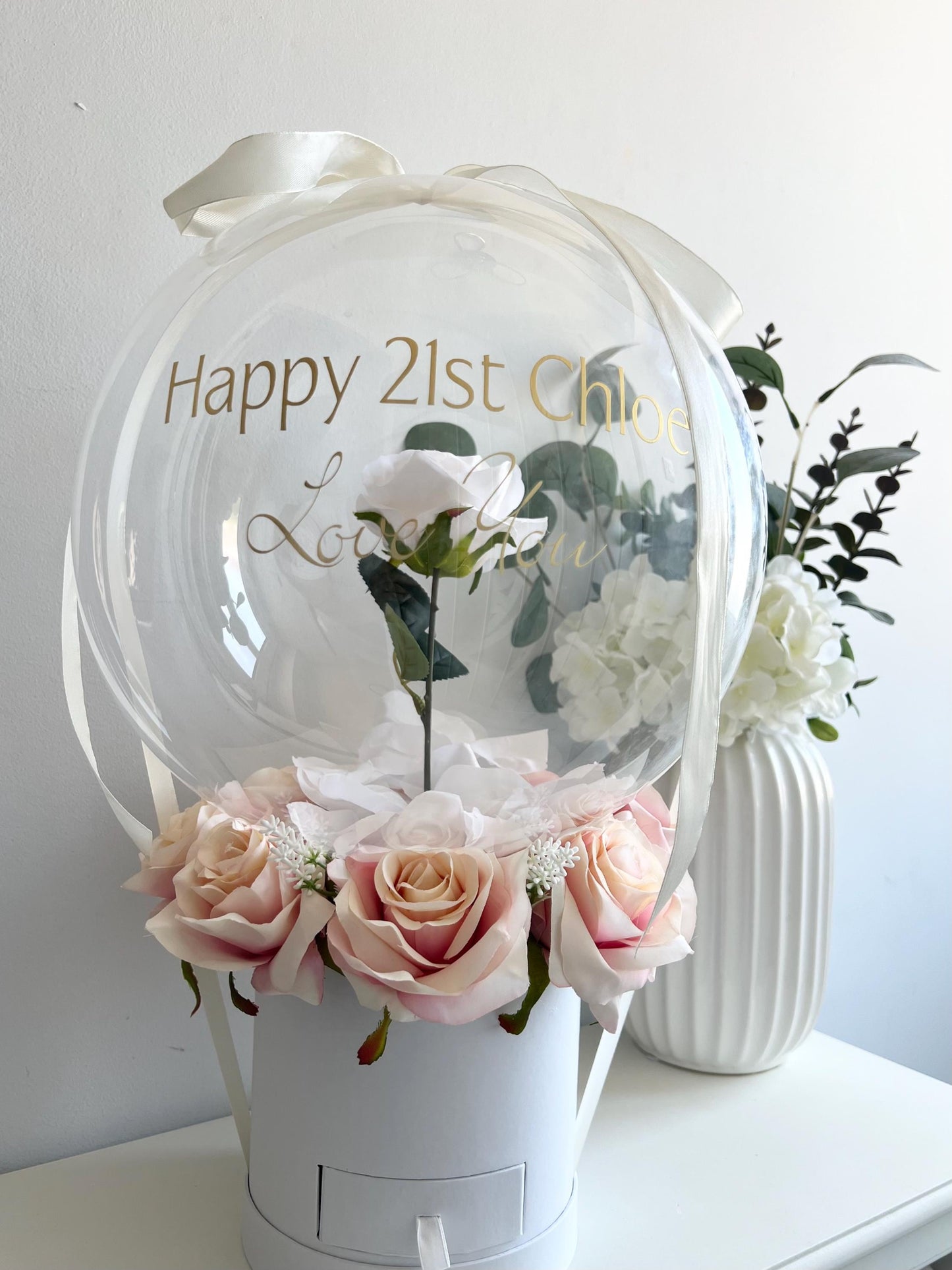Personalised Flower Bouquet Balloon