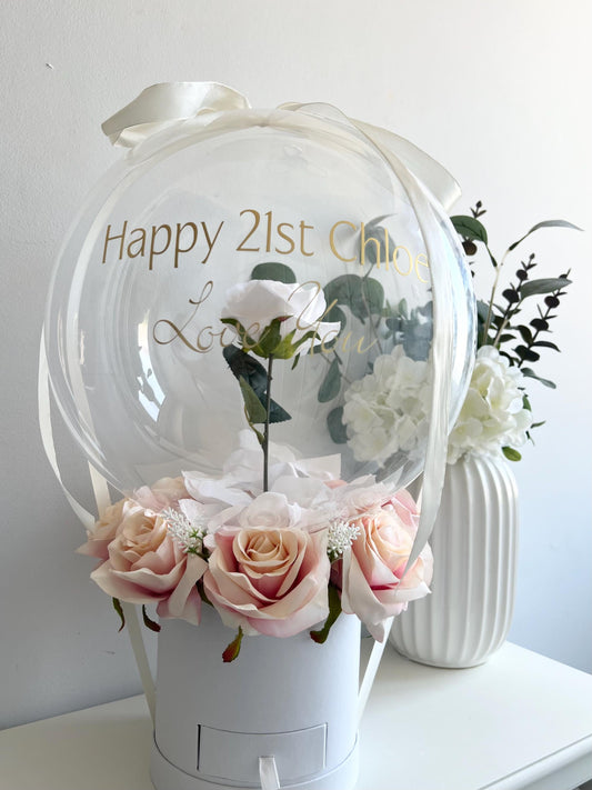 Personalised Flower Bouquet Balloon