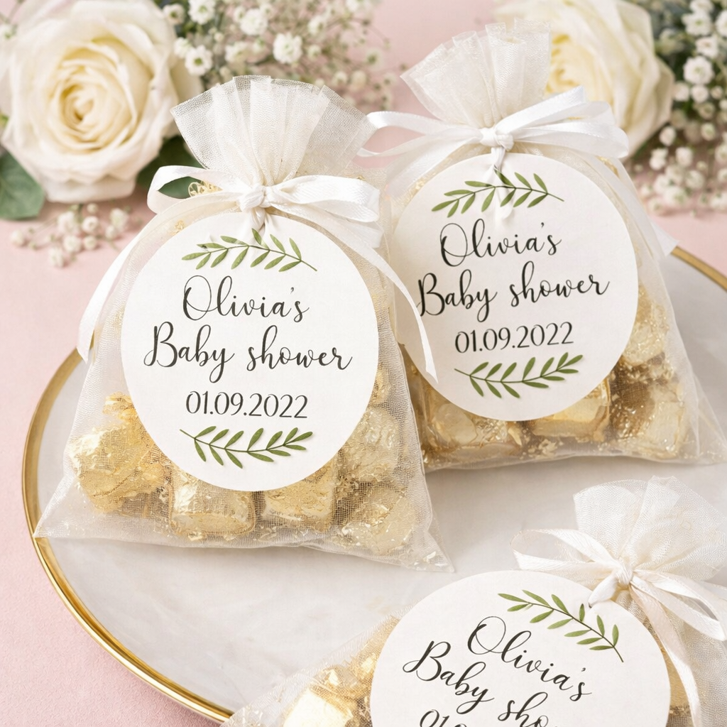 Personalised Baby Shower Stickers