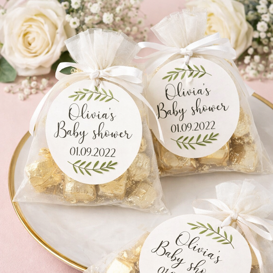Personalised Baby Shower Stickers