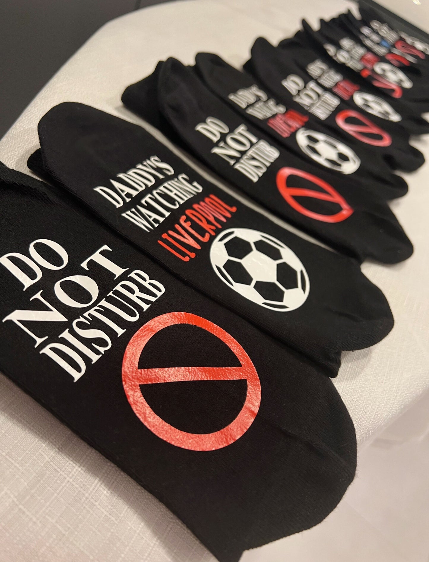 Novelty Personalised Football Socks