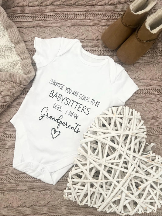'You Are Going To Be Grandparents' Baby Announcement Vest